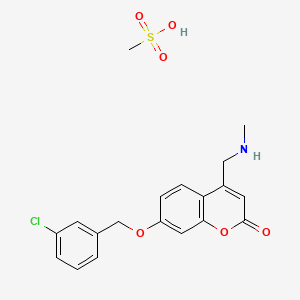 molecular formula C19H20ClNO6S B1677056 NW-1772 CAS No. 911290-35-2
