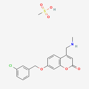 molecular formula C19H20ClNO6S B1677056 Unii-YA7waz3692 CAS No. 911290-35-2