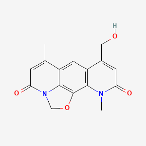 molecular formula C16H14N2O4 B1677057 Nybomycin CAS No. 30408-30-1
