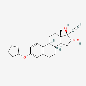molecular formula C25H32O3 B1677058 Nilestriol CAS No. 39791-20-3