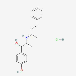 molecular formula C19H26ClNO2 B1677060 Nylidrin hydrochloride CAS No. 849-55-8