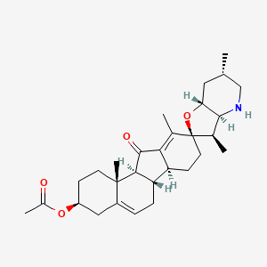 molecular formula C29H41NO4 B1677071 O-Acetyljervine CAS No. 14788-78-4