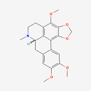 molecular formula C21H23NO5 B1677095 Ocoteine CAS No. 73791-37-4