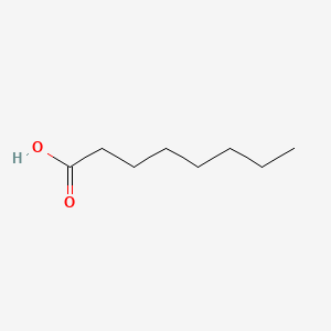 molecular formula C8H16O2 B1677103 Octanoic Acid CAS No. 124-07-2