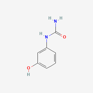 molecular formula C7H8N2O2 B1677113 3-Hydroxyphenylurea CAS No. 701-82-6