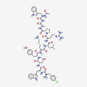 molecular formula C71H94ClN17O13 B1677115 MI-1544 CAS No. 87565-51-3