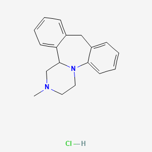 molecular formula C18H21ClN2 B1677120 Mianserin hydrochloride CAS No. 21535-47-7