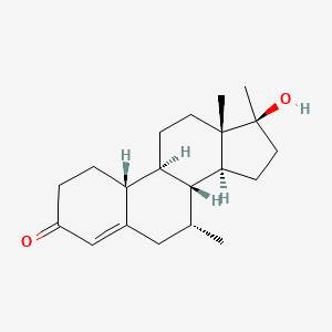 molecular formula C20H30O2 B1677122 Mibolerone CAS No. 3704-09-4