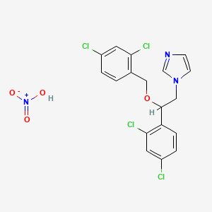 B1677123 Miconazole nitrate CAS No. 22832-87-7