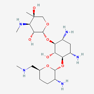 molecular formula C20H41N5O7 B1677127 Micronomicin CAS No. 52093-21-7