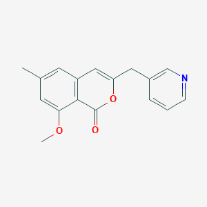 molecular formula C17H15NO3 B1677129 Microtubule Inhibitor 185322 CAS No. 1027308-36-6