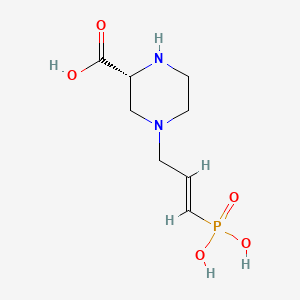 molecular formula C8H15N2O5P B1677130 Midafotel CAS No. 117414-74-1