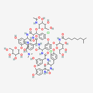 molecular formula C93H109Cl2N11O32 B1677132 Mideplanin CAS No. 122173-74-4