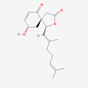 molecular formula C18H24O4 B1677134 Miliusol CAS No. 663892-51-1
