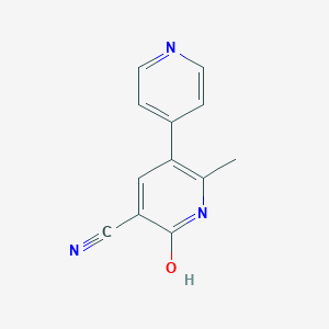 molecular formula C12H9N3O B1677136 Milrinone CAS No. 78415-72-2