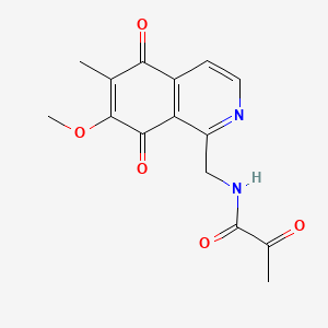 molecular formula C15H14N2O5 B1677141 Mimocin CAS No. 76177-28-1