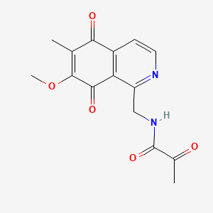 molecular formula C15H14N2O5 B1677141 Mimocine CAS No. 76177-28-1