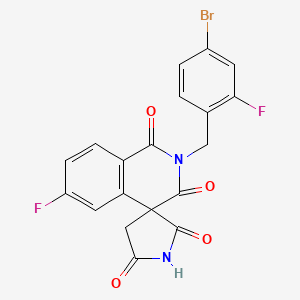molecular formula C19H11BrF2N2O4 B1677142 Minalrestat CAS No. 129688-50-2
