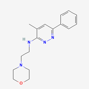molecular formula C17H22N4O B1677143 Minaprine CAS No. 25905-77-5