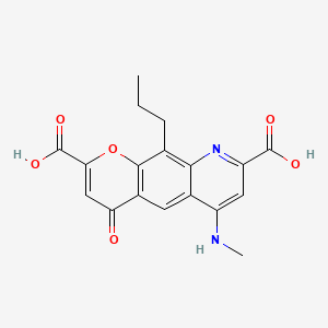 molecular formula C18H16N2O6 B1677146 Minocromil CAS No. 85118-44-1