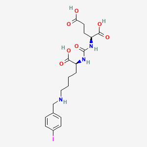 molecular formula C19H26IN3O7 B1677150 MIP-1072 CAS No. 949575-20-6