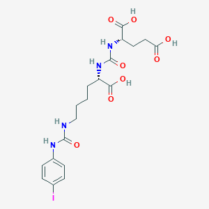 molecular formula C19H25IN4O8 B1677151 MIP-1095 CAS No. 949575-22-8