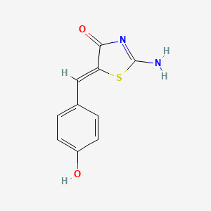 molecular formula C10H8N2O2S B1677157 Mirin CAS No. 1198097-97-0