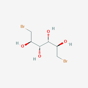 molecular formula C6H12Br2O4 B1677166 Mitobronitol CAS No. 488-41-5