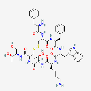 B1677174 Octreotide CAS No. 83150-76-9