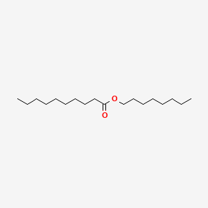 molecular formula C18H36O2 B1677175 Octyl decanoate CAS No. 2306-92-5