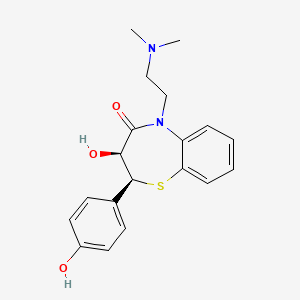 B1677177 O-Demethyldeacetyldiltiazem CAS No. 84903-82-2
