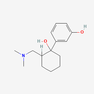 molecular formula C15H23NO2 B1677179 O-去甲基曲马多 CAS No. 73986-53-5