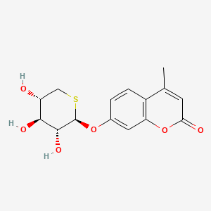 molecular formula C15H16O6S B1677181 Odiparcil CAS No. 137215-12-4