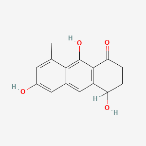 molecular formula C15H14O4 B1677194 Okicenone CAS No. 137018-54-3