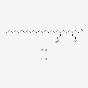 molecular formula C27H60F2N2O3 B1677197 Olaflur CAS No. 6818-37-7
