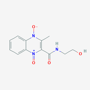 molecular formula C12H13N3O4 B1677201 Olaquindox CAS No. 23696-28-8