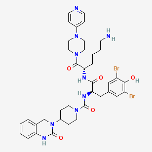 molecular formula C38H47Br2N9O5 B1677202 Olcegepant CAS No. 204697-65-4