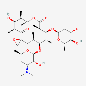 molecular formula C35H62NO12+ B1677203 Oleandomycin CAS No. 3922-90-5