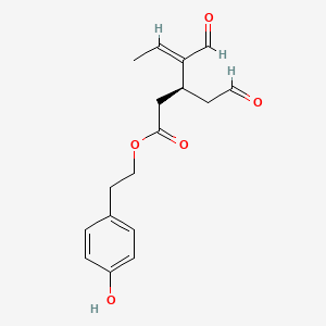 molecular formula C17H20O5 B1677205 Oleocanthal CAS No. 289030-99-5