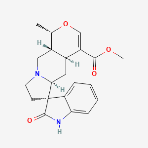 molecular formula C21H24N2O4 B1677209 Mitraphylline CAS No. 509-80-8