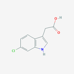 molecular formula C10H8ClNO2 B167721 2-(6-chloro-1H-indol-3-yl)acetic acid CAS No. 1912-44-3