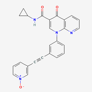 molecular formula C25H18N4O3 B1677236 MK-0873 CAS No. 500355-52-2