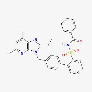 molecular formula C30H28N4O3S B1677254 L-159282 CAS No. 157263-00-8