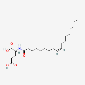 2-[[(Z)-octadec-9-enoyl]amino]pentanedioic acid