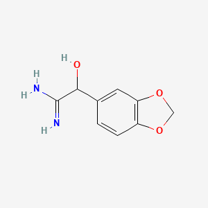 molecular formula C9H10N2O3 B1677271 Olmidine CAS No. 22693-65-8