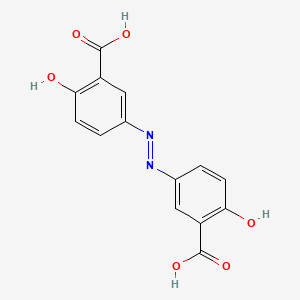 molecular formula C14H10N2O6 B1677275 Olsalazine CAS No. 15722-48-2