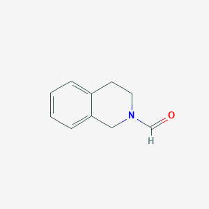 molecular formula C10H11NO B167728 3,4-二氢异喹啉-2(1H)-甲醛 CAS No. 1699-52-1