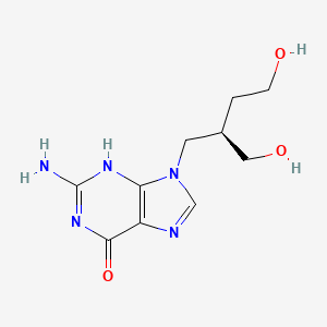 molecular formula C10H15N5O3 B1677280 Omaciclovir CAS No. 124265-89-0