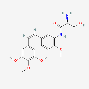 molecular formula C21H26N2O6 B1677283 奥姆布拉布林 CAS No. 181816-48-8