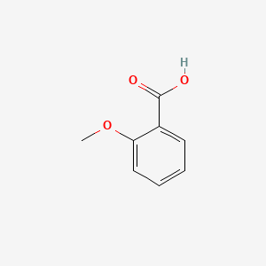molecular formula C8H8O3 B1677285 2-Methoxybenzoic acid CAS No. 579-75-9